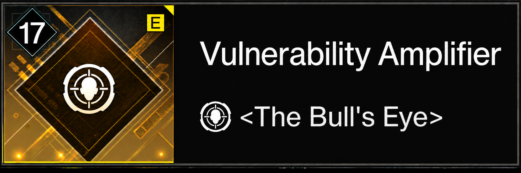 Vulnerability Amplifier weapon mod