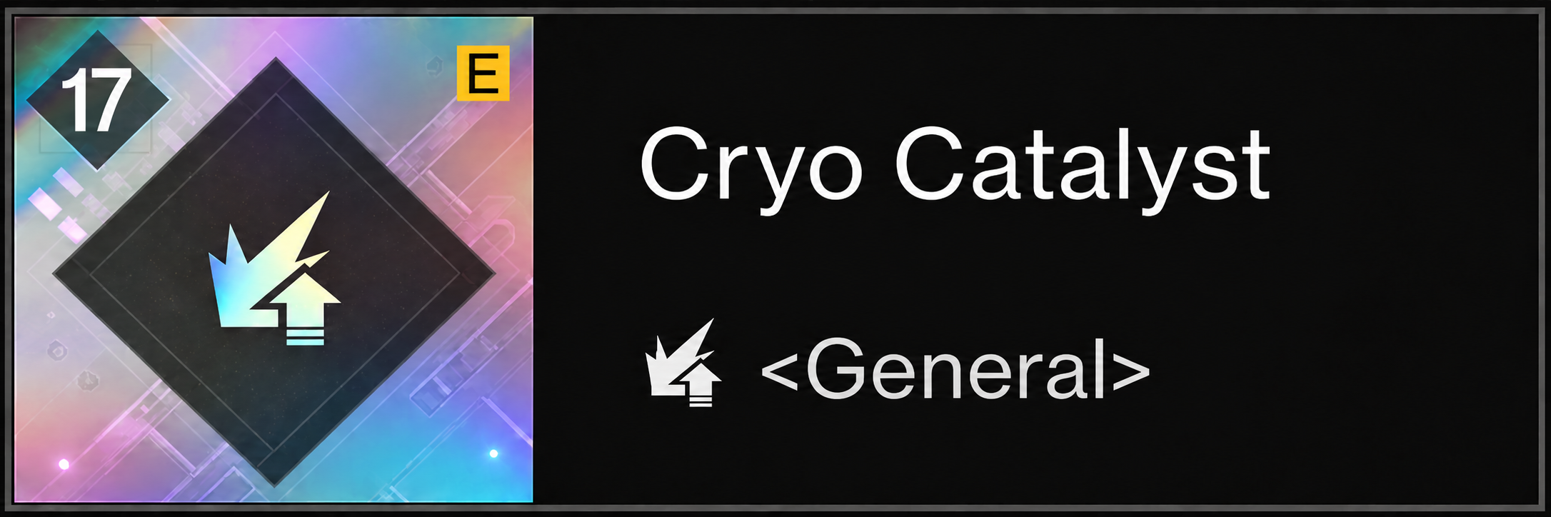 Cryo Catalyst weapon mod